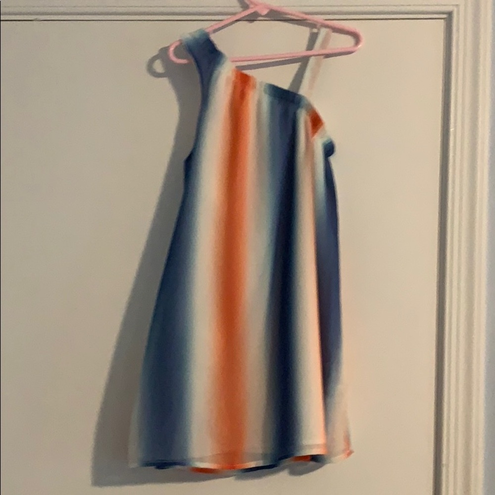 Red, white and blue dress